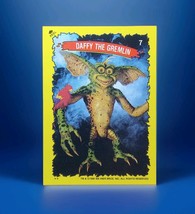 Gremlins 2 Vintage 1990 Topps Sticker Card #7 Daffy Green Border NM/MINT  - $5.00