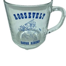 Vintage Mug Cup Rough Riders President Theodore Roosevelt Calvary clear ... - £9.93 GBP