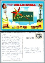 OKLAHOMA Postcard - Greetings From Oklahoma D3 - £2.36 GBP