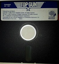 Commodore 64 Top Gun by Thunder Mountain C64/128 5.25&quot; floppy disk 1986 - £31.64 GBP