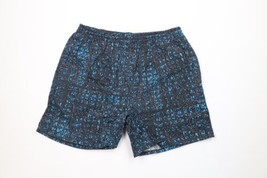 Vintage 90s Streetwear Mens Large Abstract Cotton Lined Above Knee Short... - £37.41 GBP