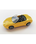 Porsche Boxster Yellow Convertible Die Cast Metal Car, Maisto, Mint Loos... - $9.42 CAD
