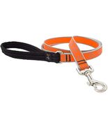 Lupine Reflective Dog Leash 6-Foot by 3/4&quot; Wide Orange Diamond - $557.28 MXN