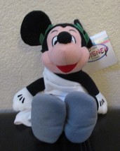 The Disney Store Toga Mickey Bean Bag 9-1/2&quot; NEW - £5.26 GBP