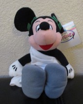 The Disney Store Toga Mickey Bean Bag 9-1/2&quot; NEW - £5.25 GBP