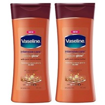Vaseline Intensive Care Cocoa Glow Body Lotion, 40ml (pack of 2) free ship - $25.60