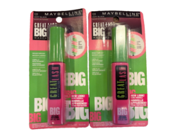 Maybelline New York Great Lash BIG Mascara Very Black 132 0.34oz Set Of 2 - $14.99