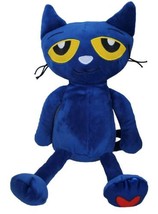 Kohls Cares Pete the Cat Plush 14” Blue Yellow Stuffed Animal Book Character Toy - £9.85 GBP