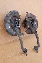 95-02 TACOMA Front Spindles Knuckles NON ABS Manual Locking Hubs Set L&R image 10