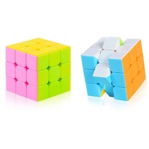 Xmas Gift New Year Moyu Yulong 3x3x3 Speed Cube Puzzle 6- color Stickerless Toy - £5.57 GBP