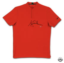 Tiger Woods Autographed 2020 TW Nike Dri-Fit Red Polo Shirt UDA - £3,536.29 GBP