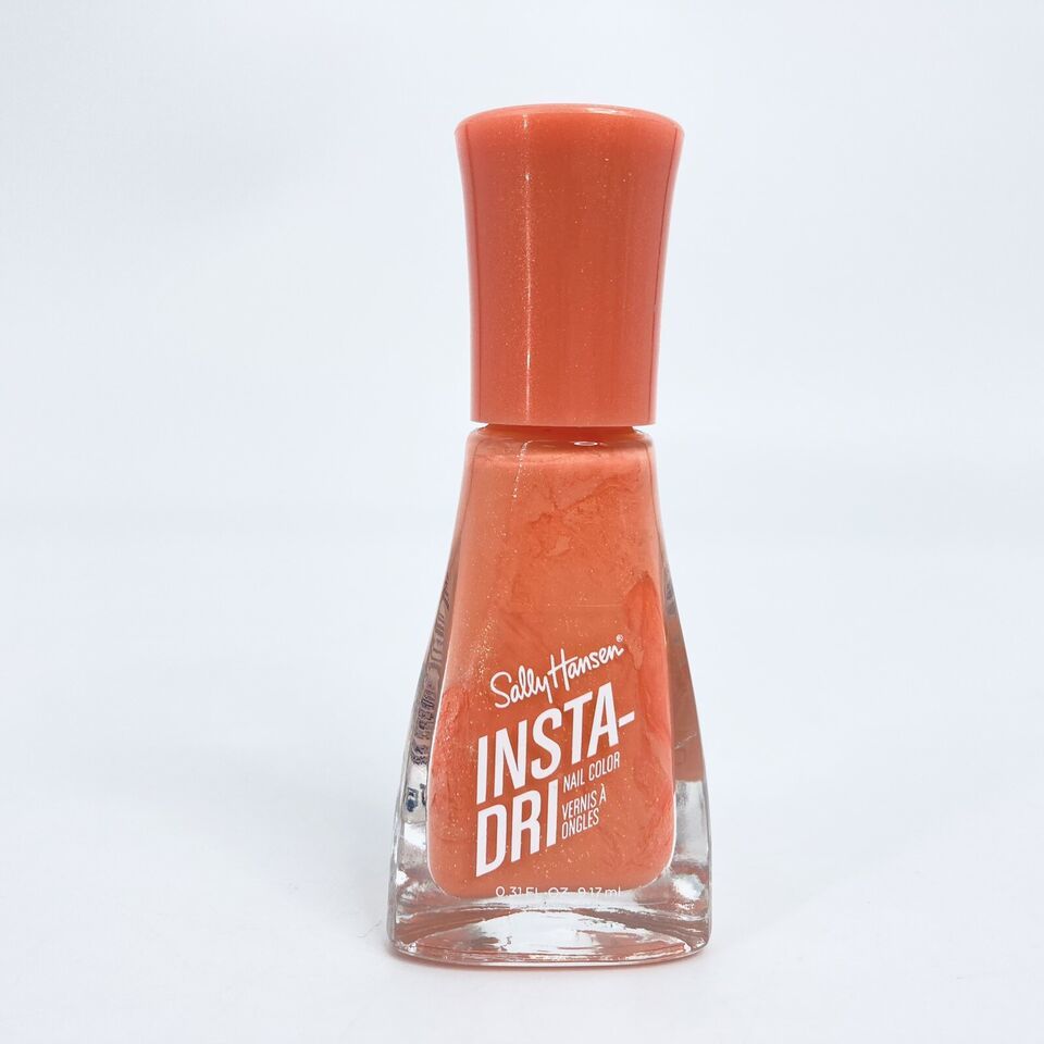 Sally Hansen Insta-Dri Nail Color Polish #343 Peach Buzz Pink - $2.97