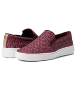 Womens Michael Kors Keaton Slip-On Dark Berry Multi 7 M Signature NEW NIB - €83,93 EUR
