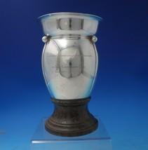 Risler French Sterling Silver Trophy Mahogany Base 7 1/4&quot; x 4 1/2&quot; (#5821) - £719.21 GBP