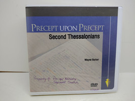 Precept Upon Precept Second Thessalonians DVD Set Wayne Barber - $39.99