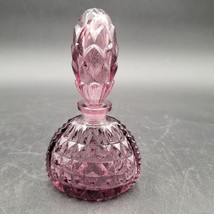 Vintage Amethyst Lilac Soft Purple Mini Art Deco Perfume Bottle Glass - $29.69