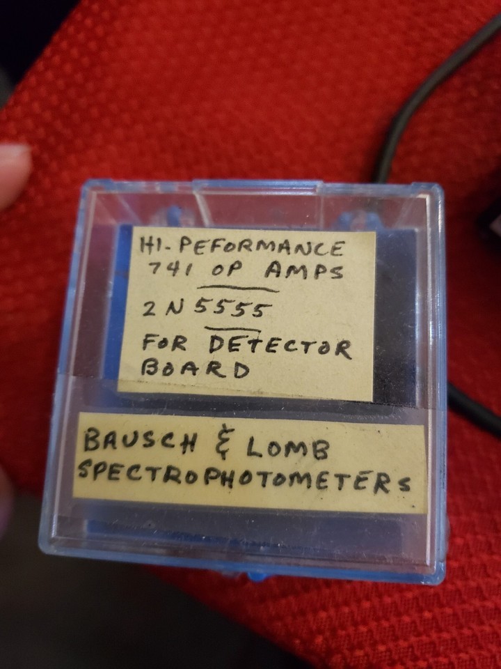 NEW Old Stock LOT Amps Diodes Detector Board Spectrophotometer # 2N5555 ... - $23.74