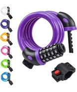 Ndakter Bike Lock, Heavy Duty Anti-Theft Cable Locks With Mounting Brack... - $41.94