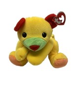 TY Pillow Pal Plush Original Yellow Bear Hugg 13.5 inch Stuffed Animal T... - $14.98