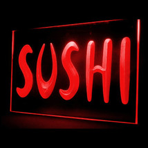 110087B Sushi Bar Japanese Roll Food Fish Japanese Tuna Sashimi LED Light Sign - £17.68 GBP