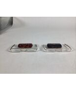 Set Of 2 Vintage Mini Folding Reading Glasses with Tortoise Shell Cases - €16,96 EUR