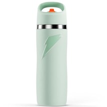 Gatorade &#39;Overtime&#39; 22oz Stainless Steel Bottle, Straw Cap, Light Blue - $42.99