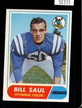 1968 Topps #33 Bill Saul Ex Steelers *X50375 - £2.02 GBP