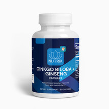 Ginkgo Biloba + Ginseng. Natural Mood Booster, Improves Focus and Mental... - $26.99