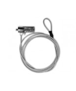 4xem 4XLAPLOCK6 6FT LAPTOP LOCK KEYLESS 4 DIGIT VINYL COATED STEEL CABLE... - $59.15 CAD