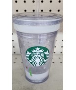 Starbucks 16 oz 2011 Christmas Plastic Tumbler Travel Cup! Iced/Cold Cof... - $14.75