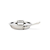All-Clad  D5 Polished  5-Ply 8.5 -inch Fry pan w/Lid - £67.24 GBP