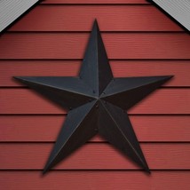 36 inch Black metal wall Star - SALE image 6