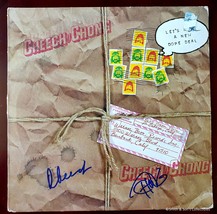 Cheech Marin &amp; Tommy Chong Autographed Album COA #CC95987 - £310.71 GBP