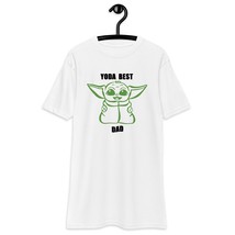 YODA BEST DAD | Tank Top T-Shirt Graphic Print Father&#39;s Day Art Print - £18.07 GBP