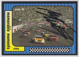 Mark Martin Autographed 1991 Maxx NASCAR Racing Card - £10.14 GBP