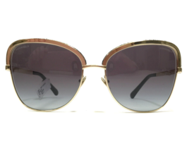 CHANEL Sunglasses 4270 c.395/S6 Gold Black Cat Eye Frames with Purple Lenses - £201.62 GBP