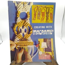 Vintage Macrame Patterns, Creating with Macrame by Suzanne Stiles, 1972 ... - $28.06