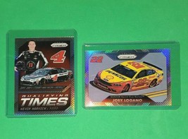 NASCAR KEVIN HARVICK JOEY LOGANO 2016 PANINI PRIZM REFRACTOR COLLECTORS ... - $3.03