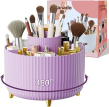 360° Rotate Makeup Brush Holder Organizer, Makeup Organizers Countertop,... - $38.99