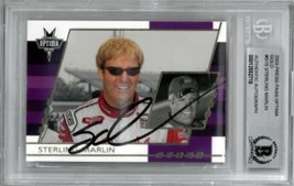 Sterling Marlin signed NASCAR 2003 Press Pass Optima Gold On Card Auto #G15- Bec - £31.32 GBP