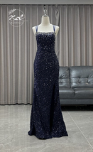 Women&#39;s Beaded Sequins Formal Dress handmade size for beautiful ladies E... - £158.49 GBP