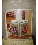 Mary Maxim Plastic Canvas Butterfly Tissue Box Cover - €15,29 EUR