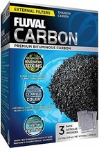 Fluval Carbon External Filters 3 Pack 3 X 100G New - £11.06 GBP