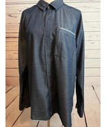 Horny Toad and Co Denim Shirt Button front XL Extra Large Chambray Yonder - $30.01