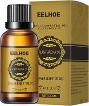 Ginger Oil, Lymphatic Drainage Massage Ginger Essential Oil for All Skin... - $14.99