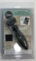 Sizzix, Black Die Brush and Foam Pad for Wafer-Thin &amp; Intricate Dies Brand NEW - £10.35 GBP