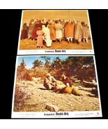 2 1976 James L. Conway Movie IN SEARCH OF NOAH&#39;S ARK Lobby Cards Vern Ad... - £20.32 GBP