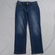 WHBM 2 The Straight Medium Wash Stretch Denim Jeans - £7.71 GBP