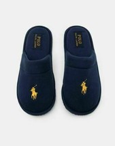 Polo Ralph Lauren Summit Scuff II Slippers Navy / Pony Yellow ( 7 ) - £102.85 GBP