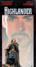 Highlander [VHS 1993] 1986 Sean Connery, Christopher Lambert, Roxanne Hart - £0.88 GBP